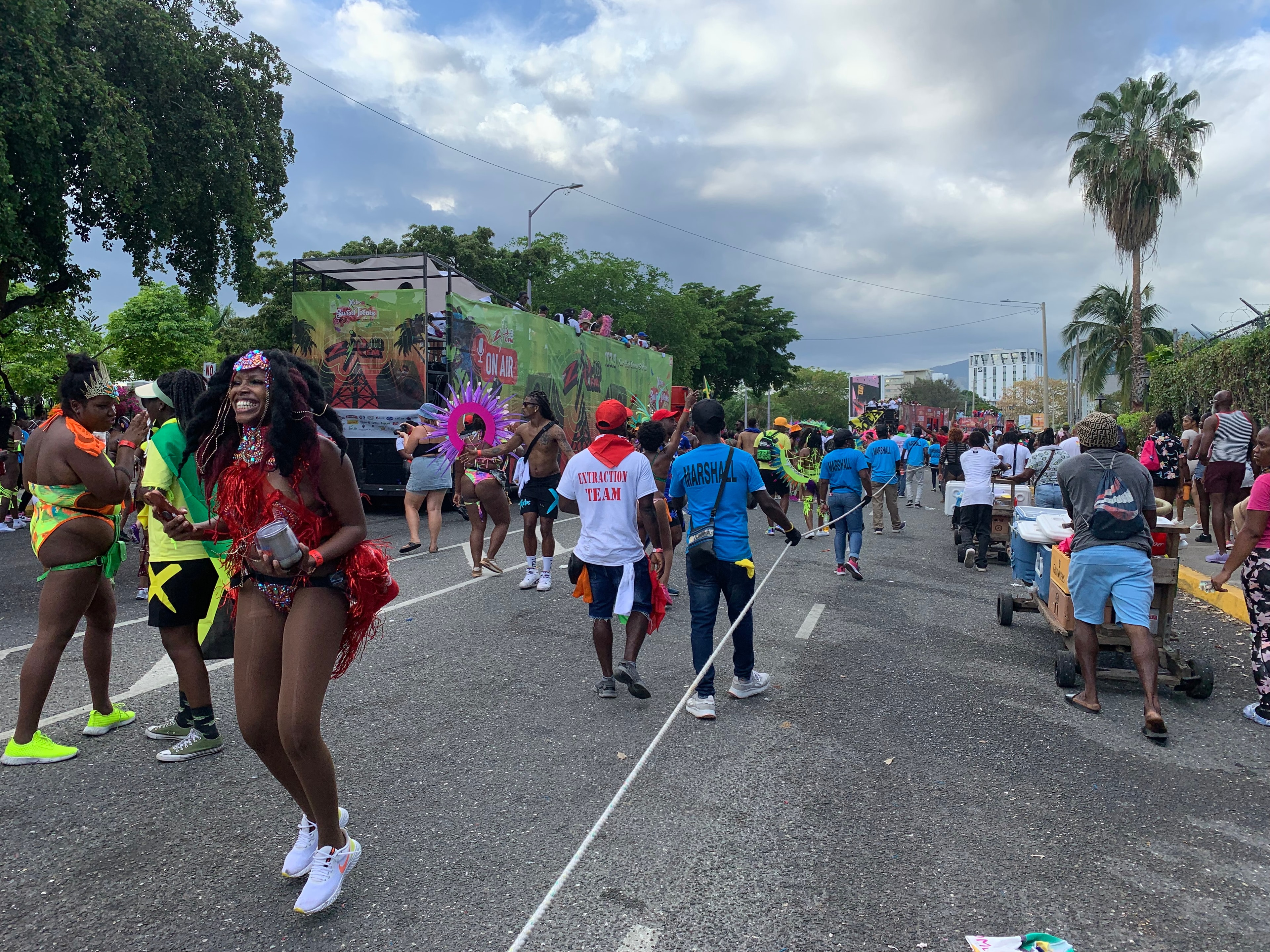 Carnival celebration in Kingston